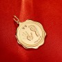 Custom Baby Fingerprint & Handprint & Footprint Pendant in 18K Gold - The Ultimate Personalized Keepsake