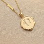 Baby Handprint and Footprint Seal Pendant - Wax Seal Style