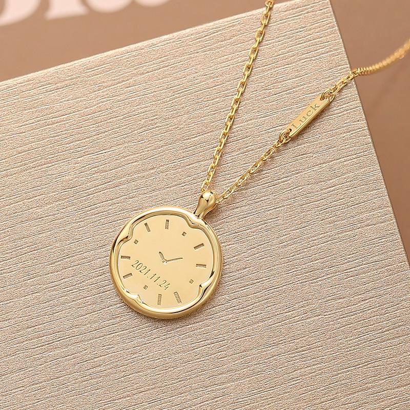 Custom Baby Handprint and Footprint Pendant in 18K Gold